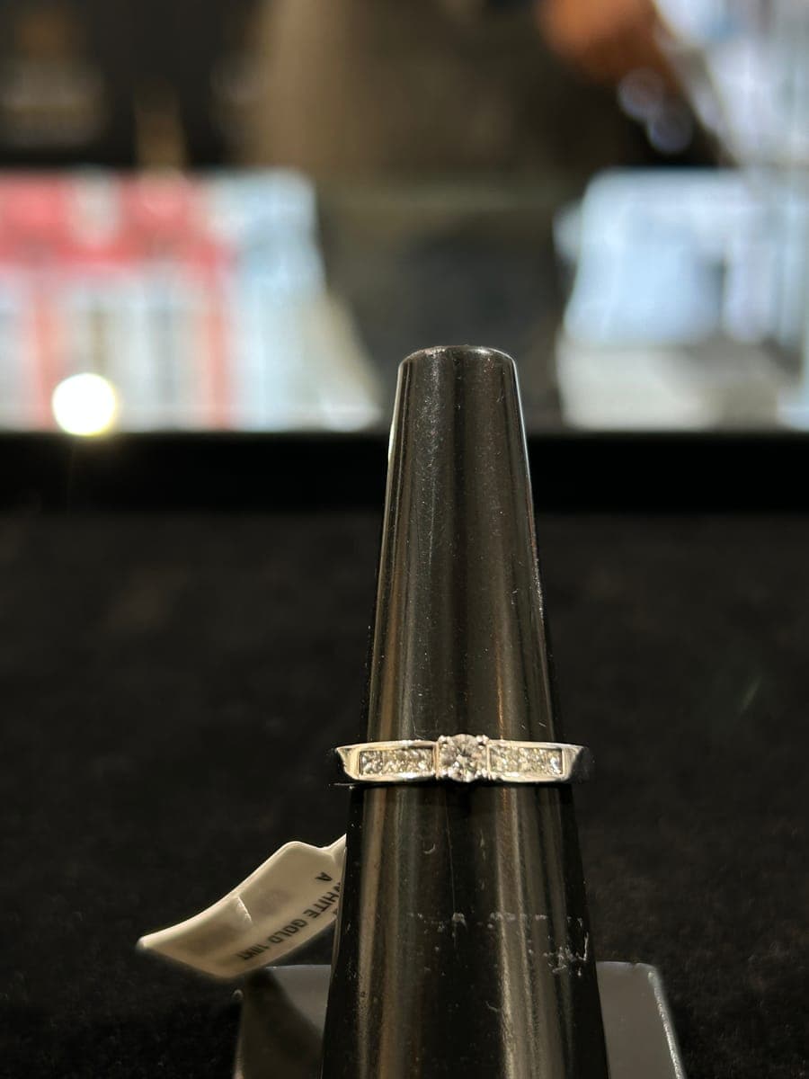 White Gold Diamond Ring