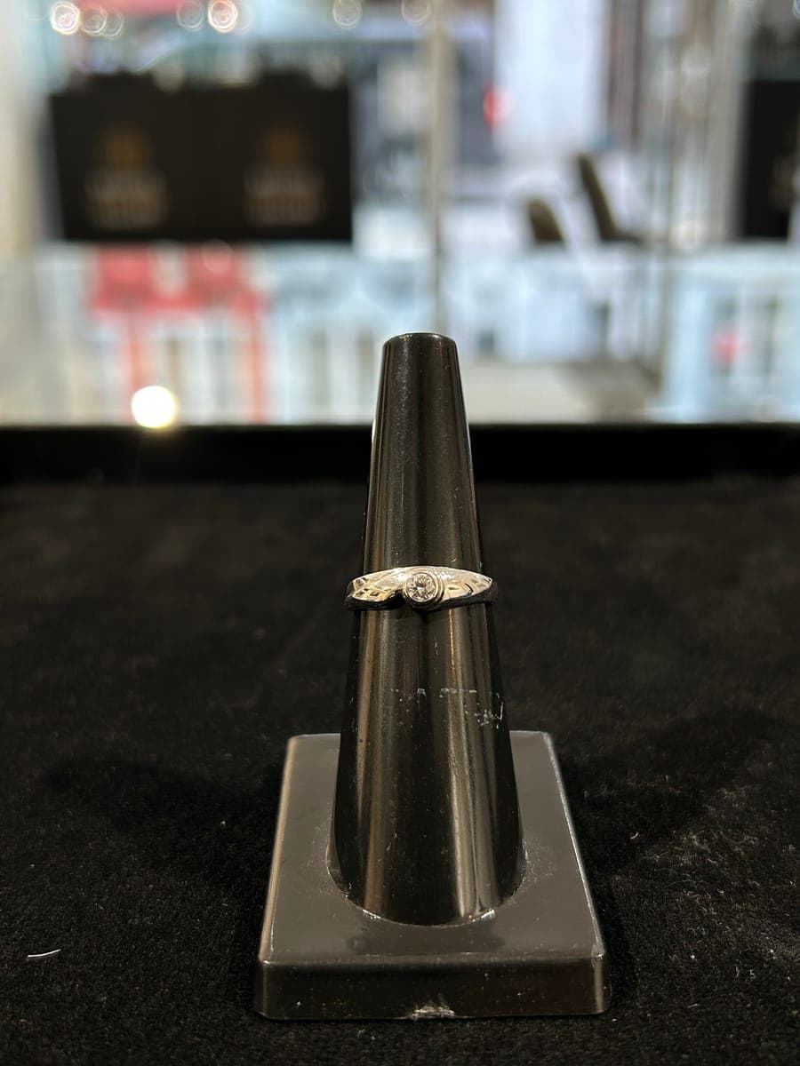 White Gold Diamond Ring