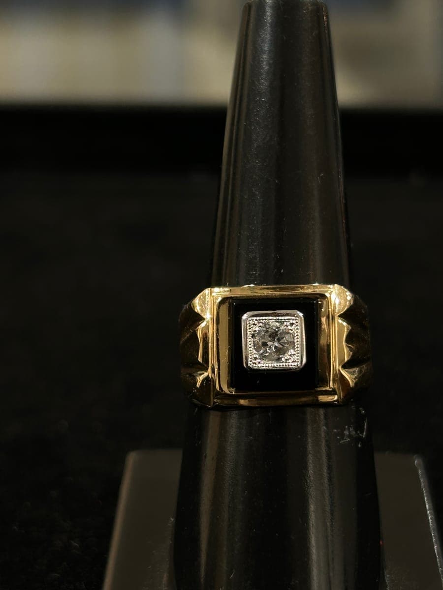Yellow Gold Diamond Ring