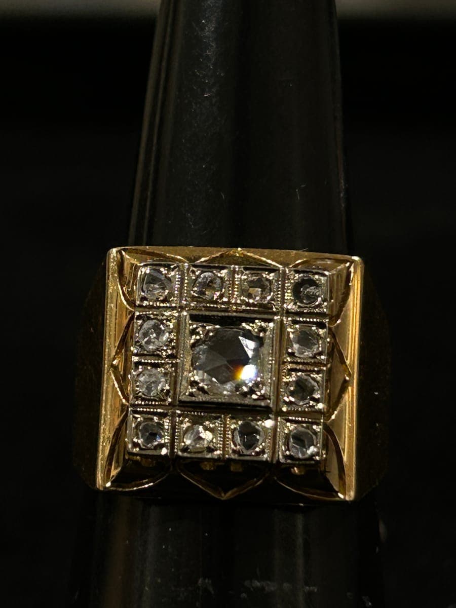 Yellow Gold Diamond Ring