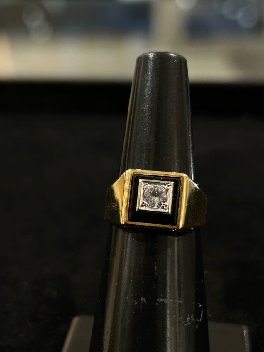 Yellow Gold Diamond Ring