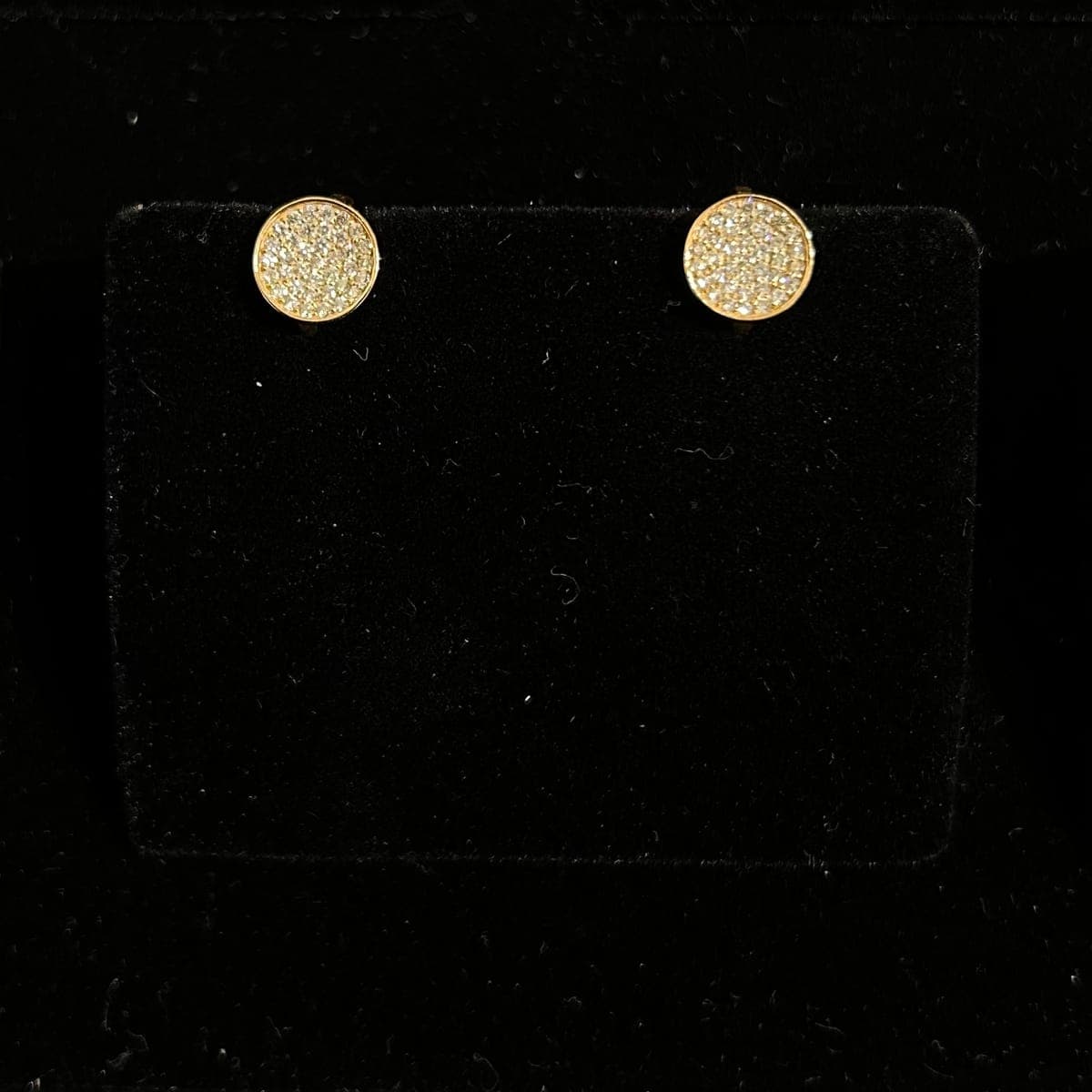 Rose Gold Diamond Earrings