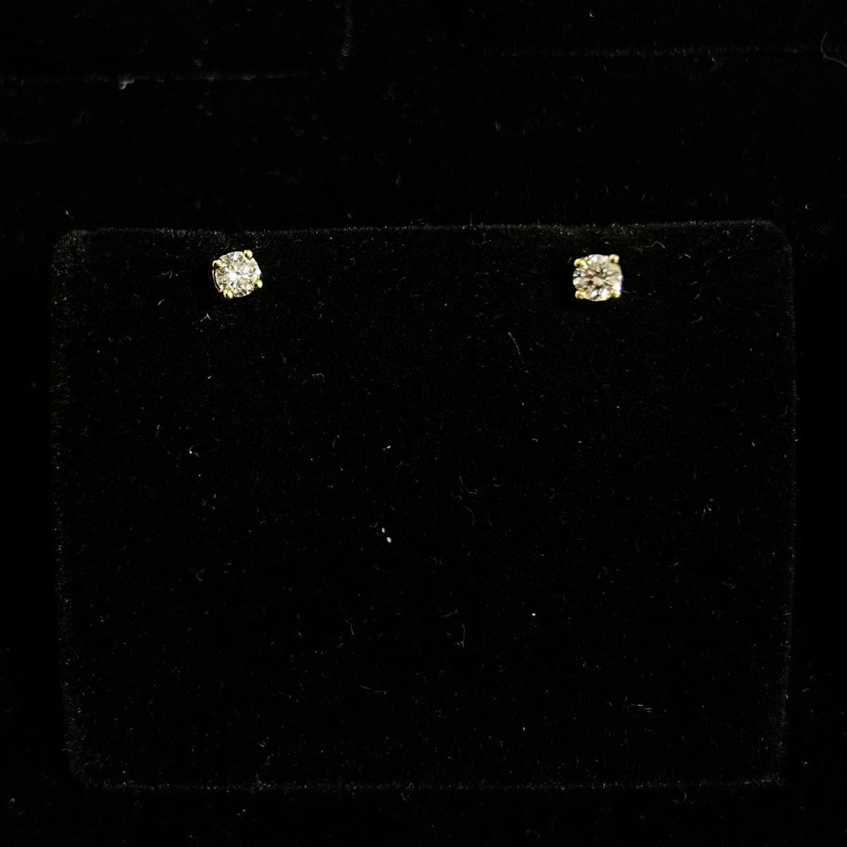 Rose Gold Diamond Earrings
