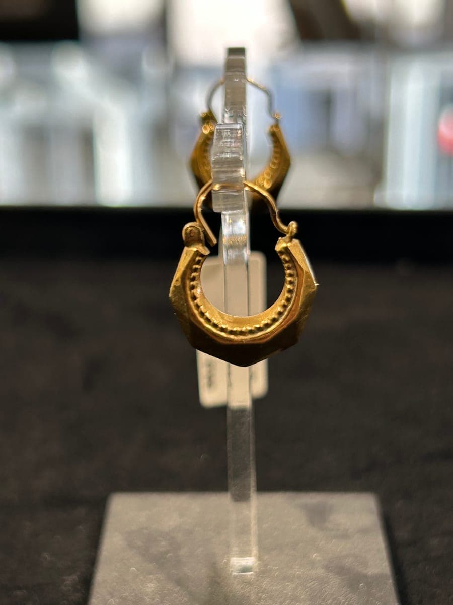 Yellow Gold Earrings