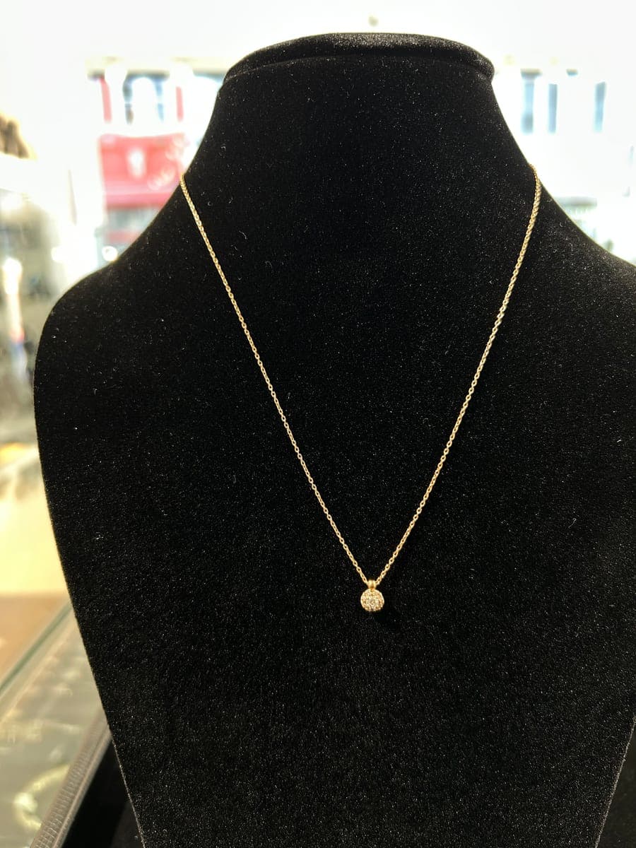 Rose Gold Diamond Pendant