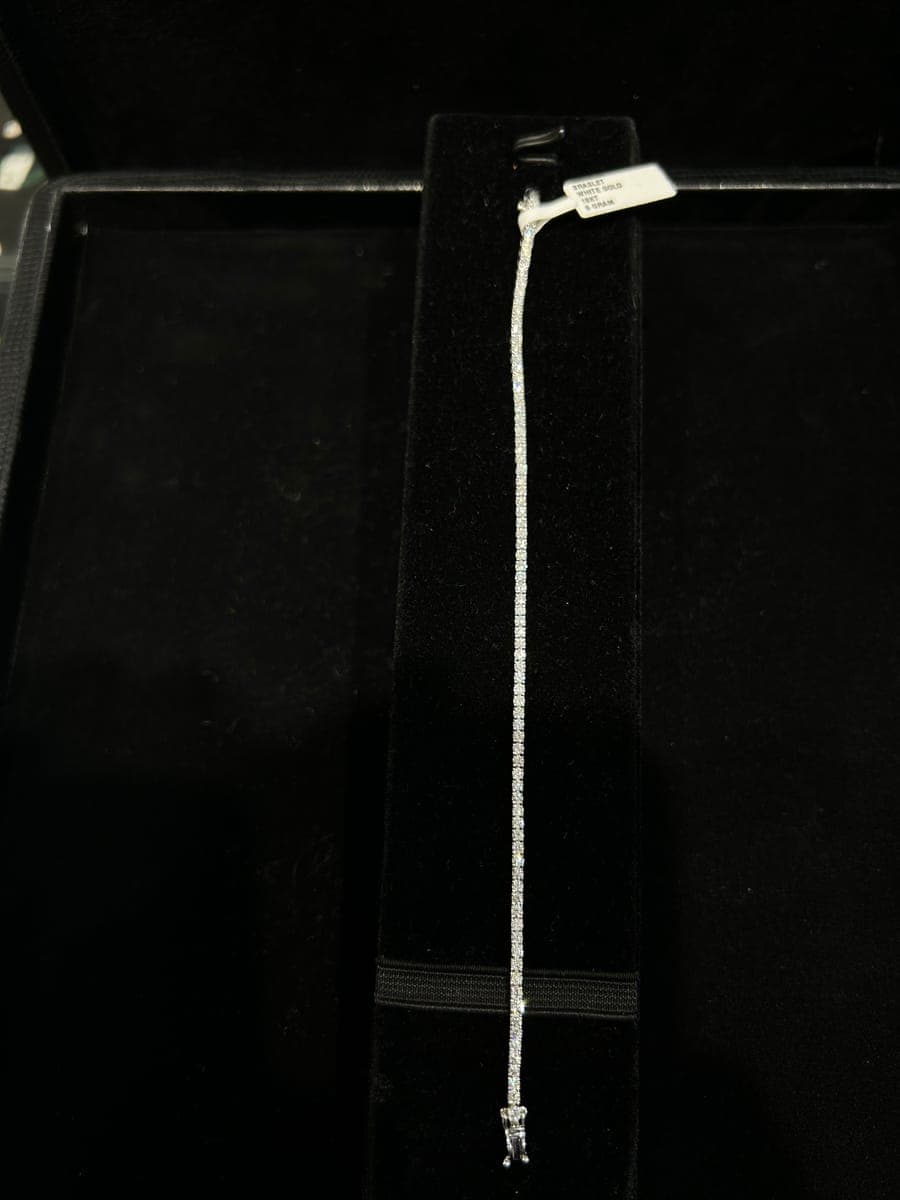White Gold Diamond Bracelet