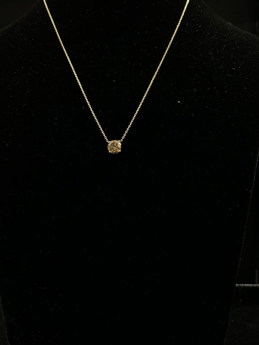 Yellow Gold Diamond Pendant