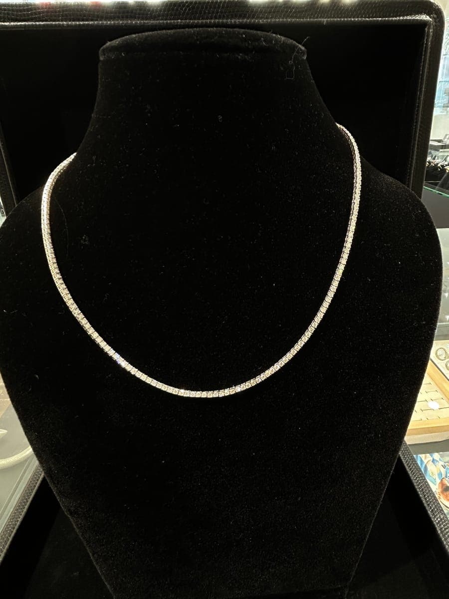 White Gold Diamond Pendant