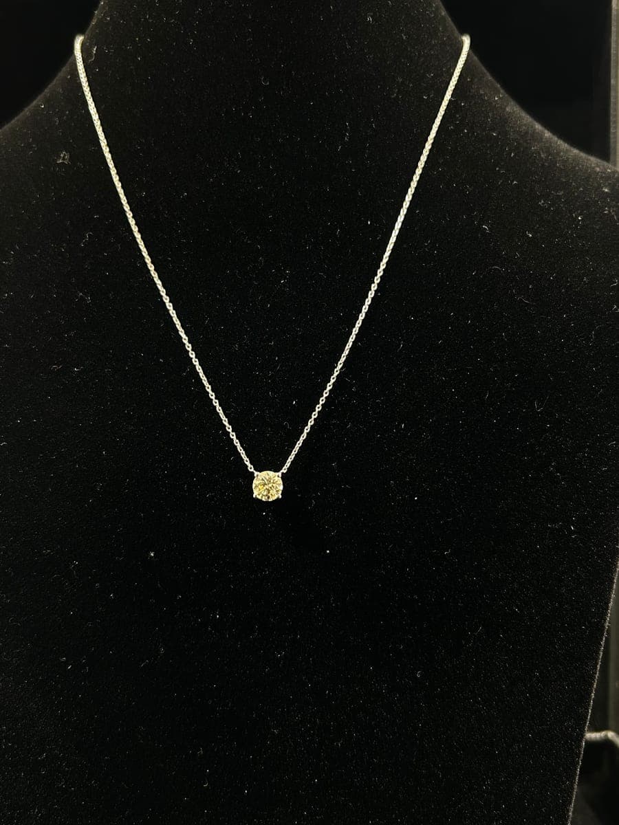 White Gold Diamond Pendant