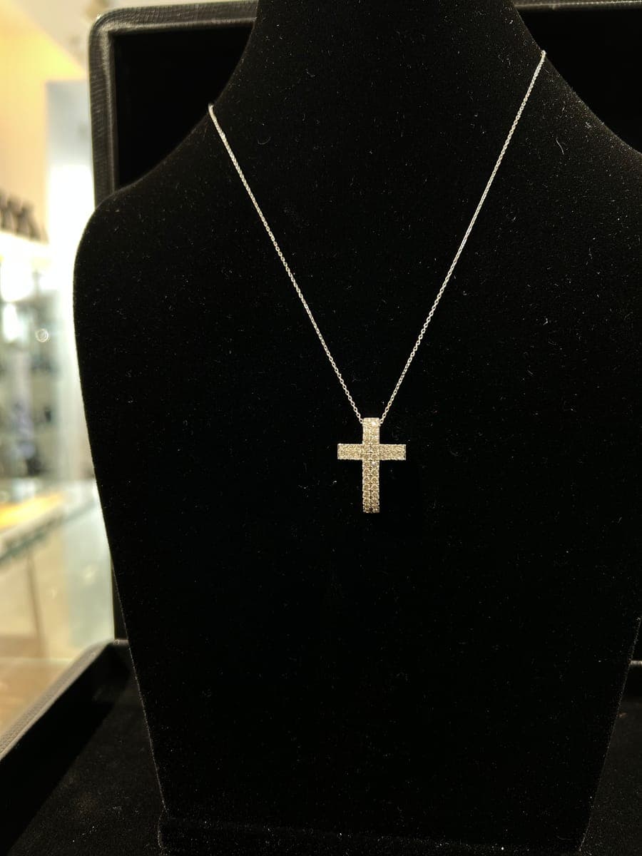 White Gold Diamond Pendant
