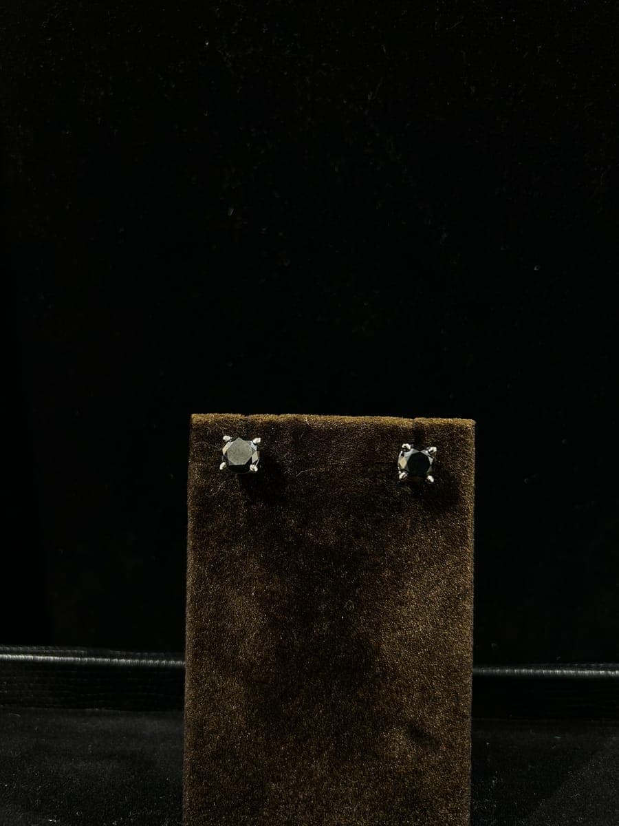 White Gold Diamond Earrings