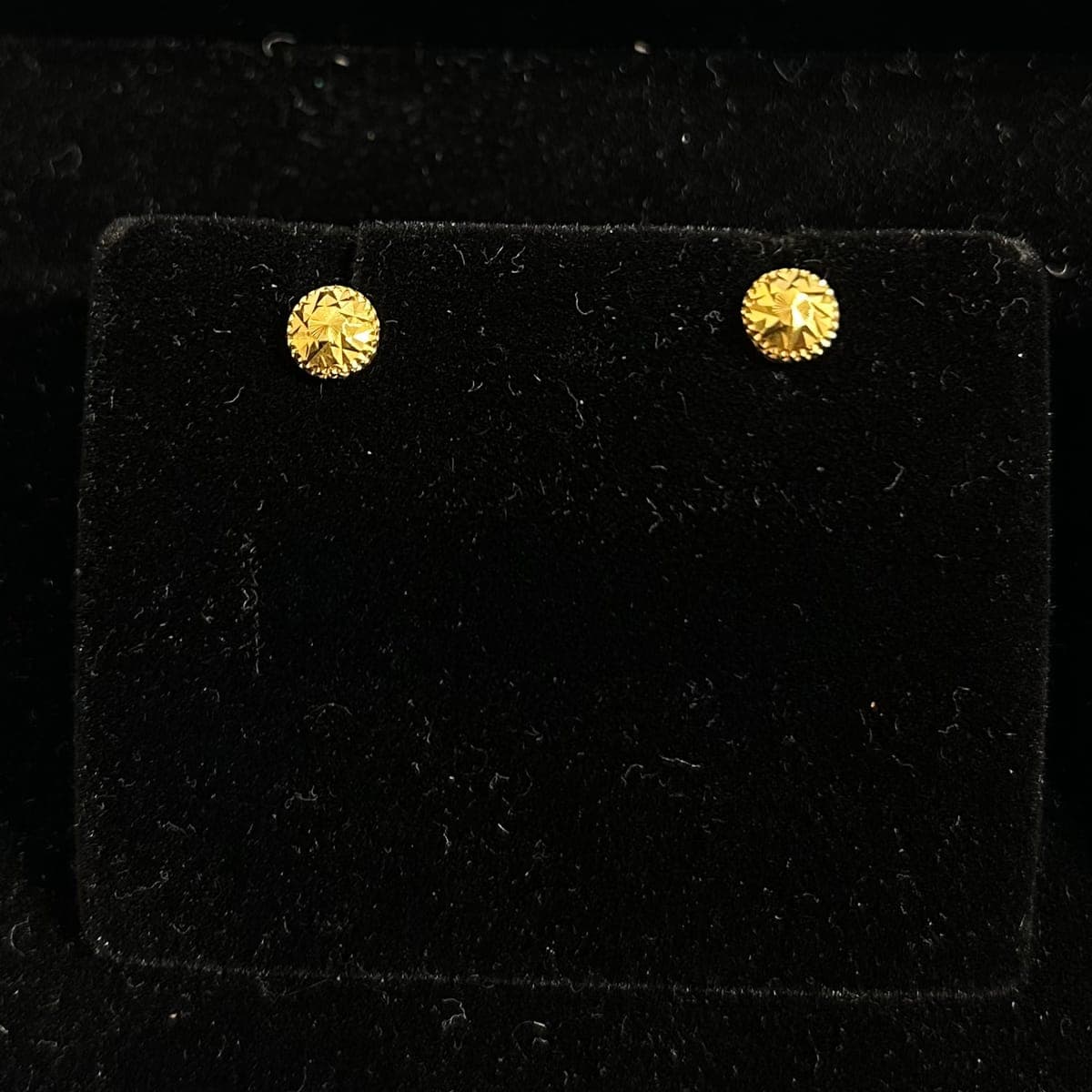 Yellow Gold Earrings