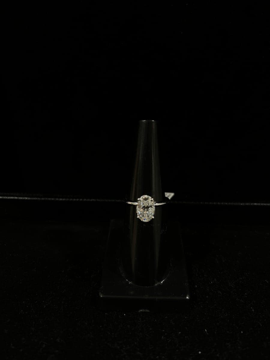 White Gold Diamond Ring
