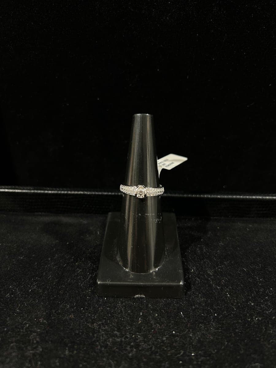 White Gold Diamond Ring