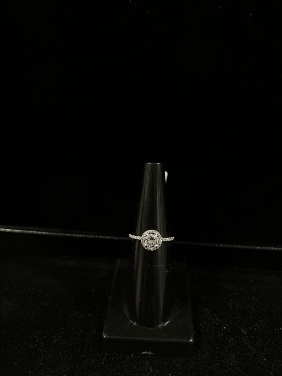 White Gold Diamond Ring