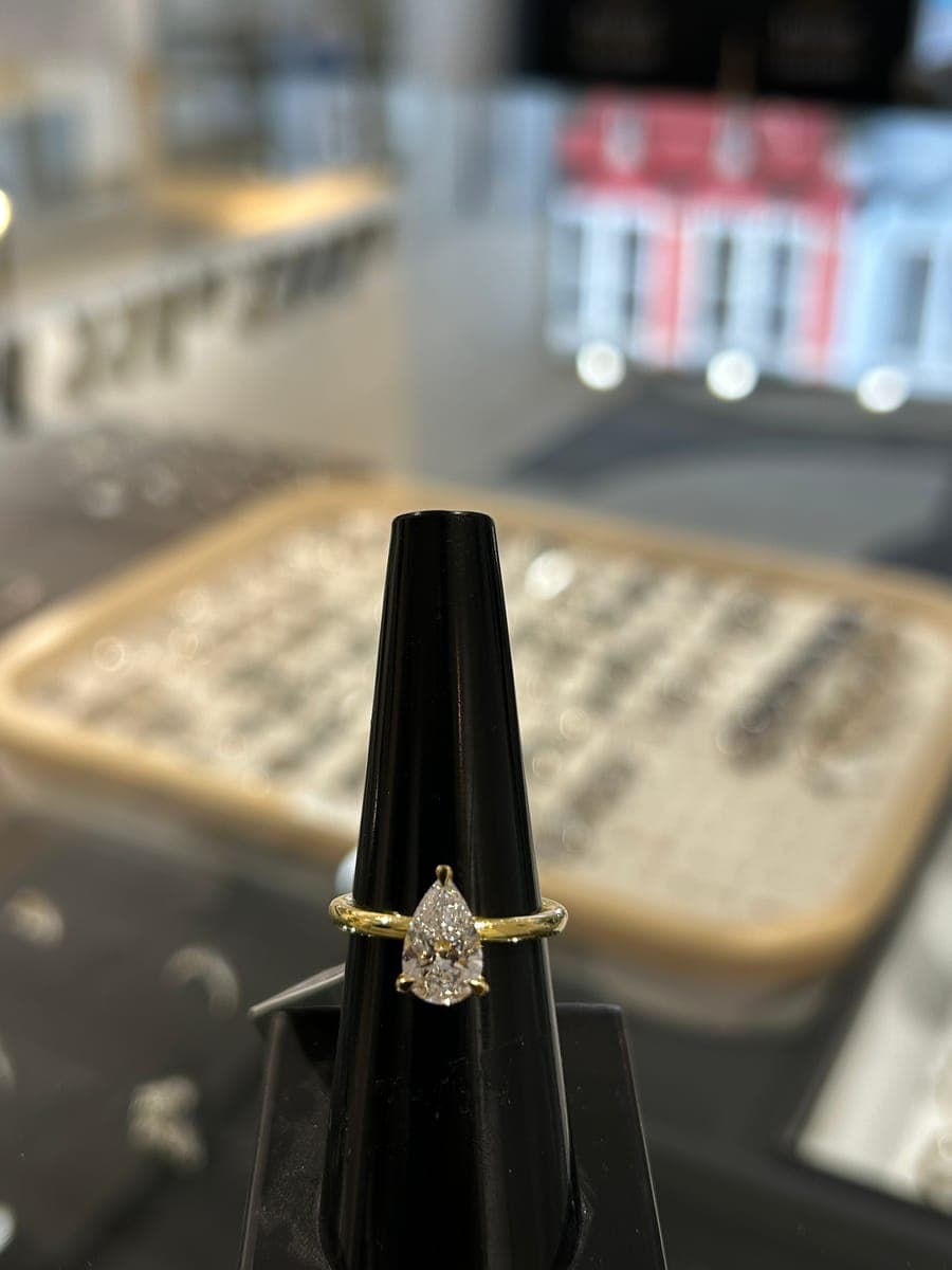 Yellow Gold Diamond Ring