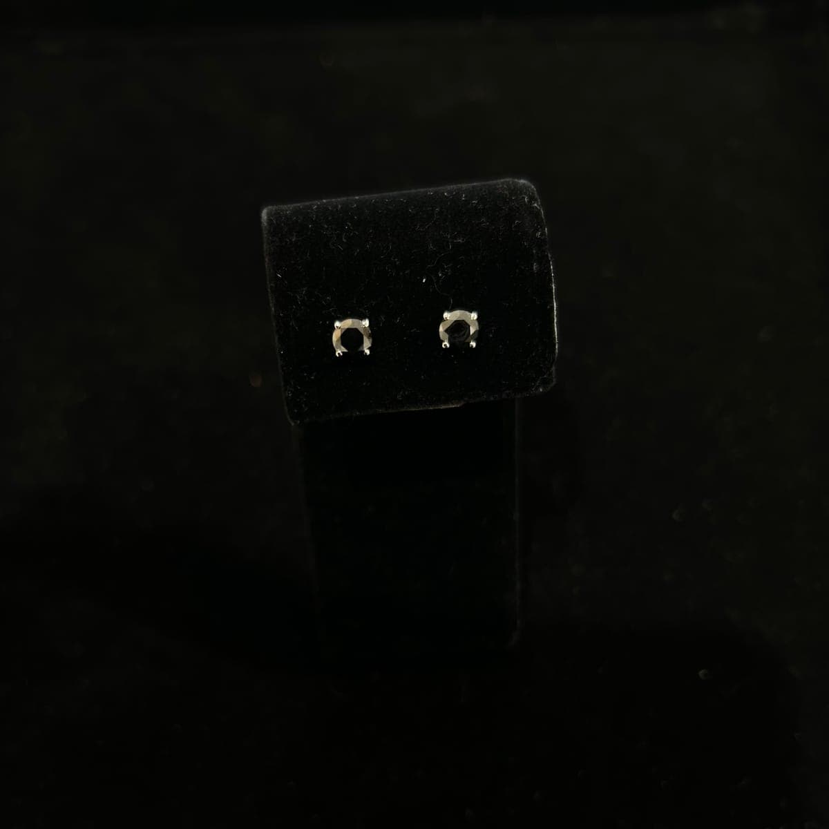 White Gold Diamond Earrings
