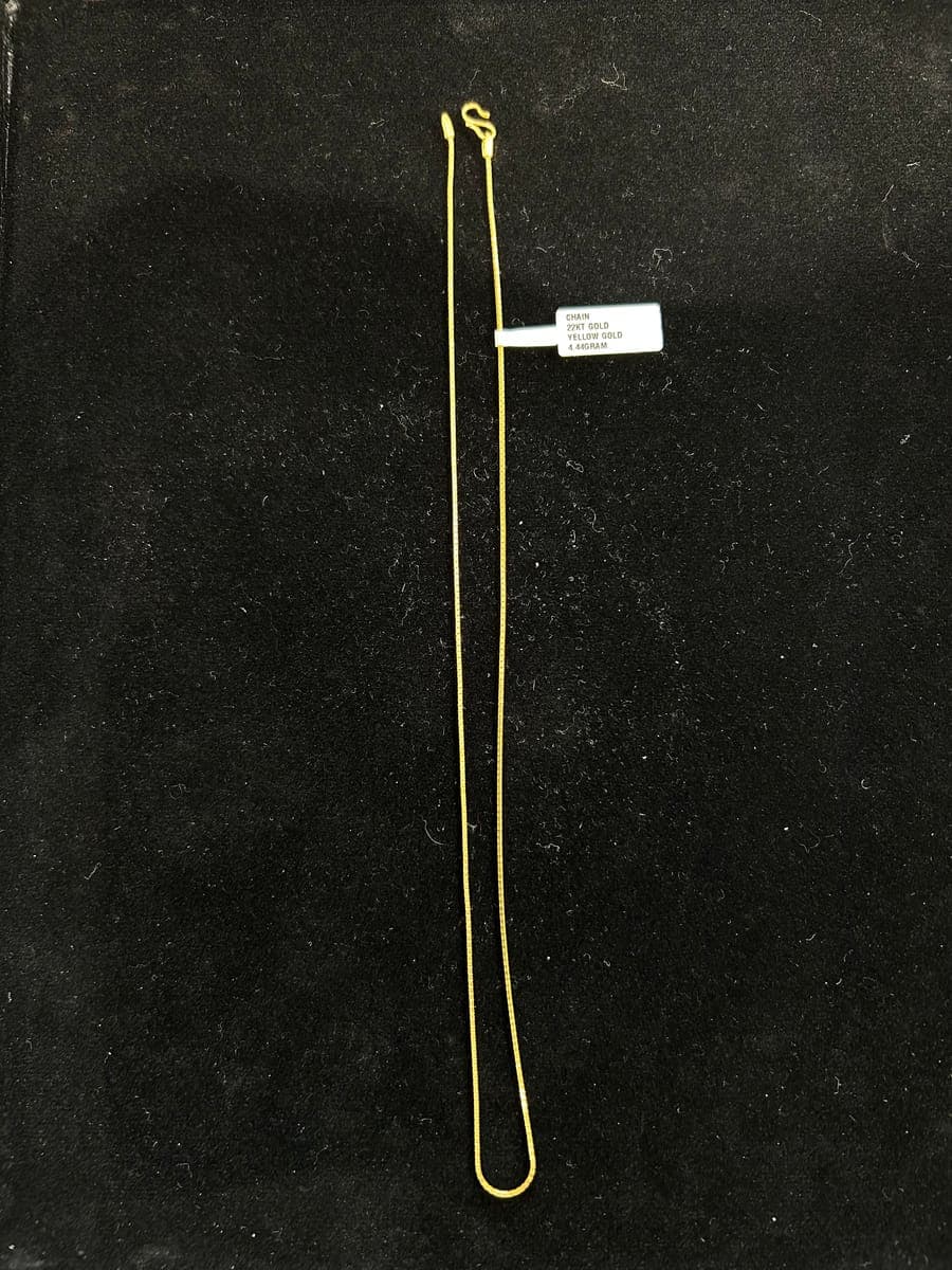 Yellow Gold Diamond Necklace