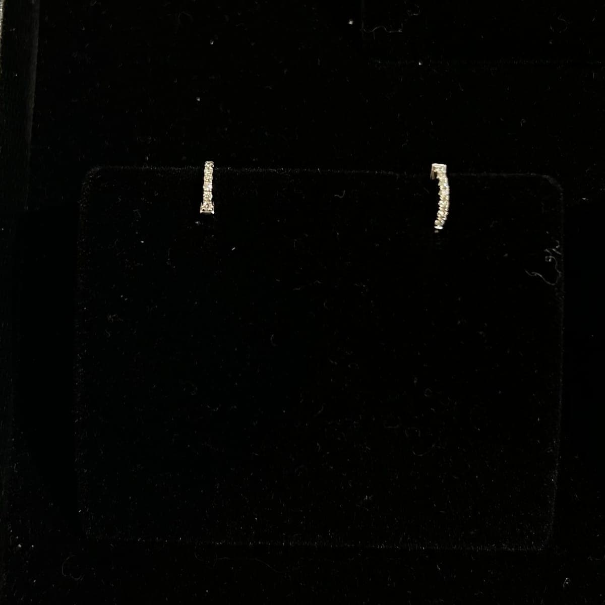 White Gold Diamond Earrings