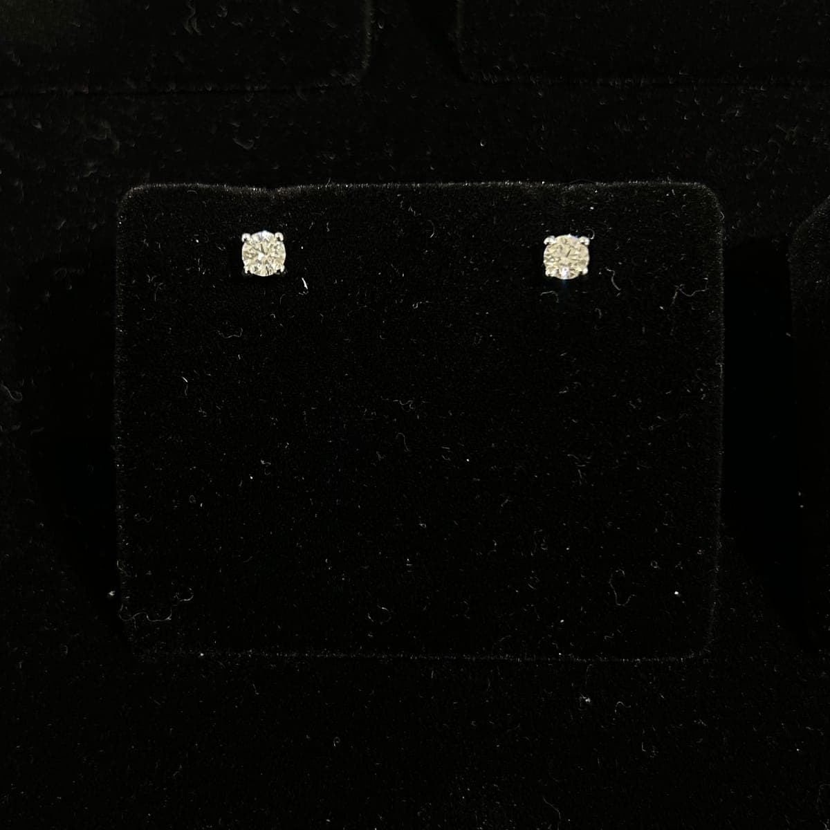 White Gold Diamond Earrings