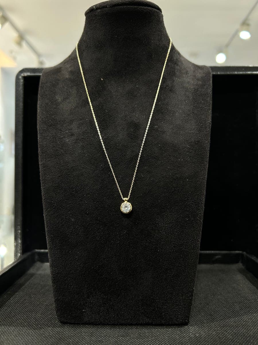 Yellow Gold Diamond Pendant