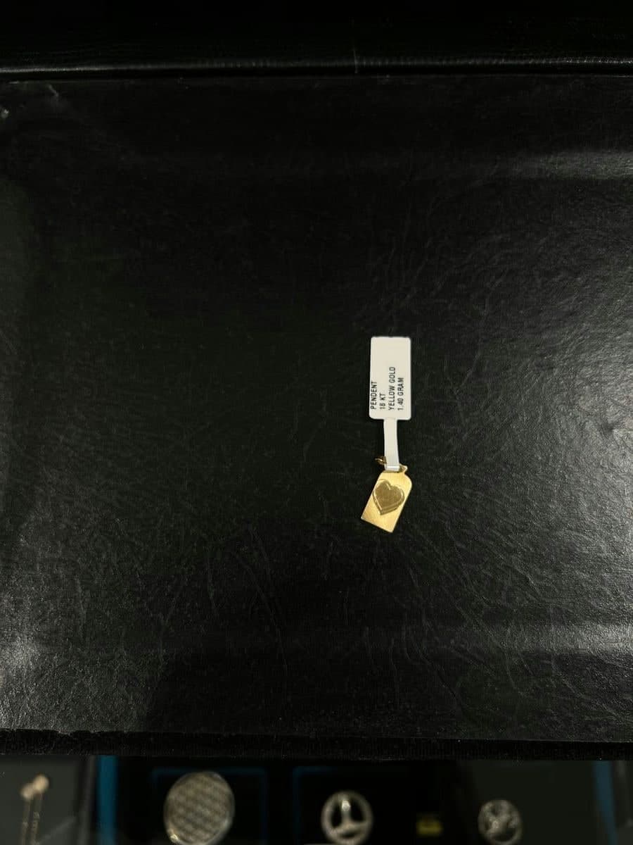 Yellow Gold Pendant