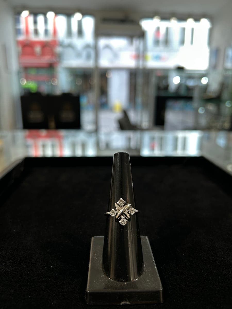 White Gold Diamond Ring