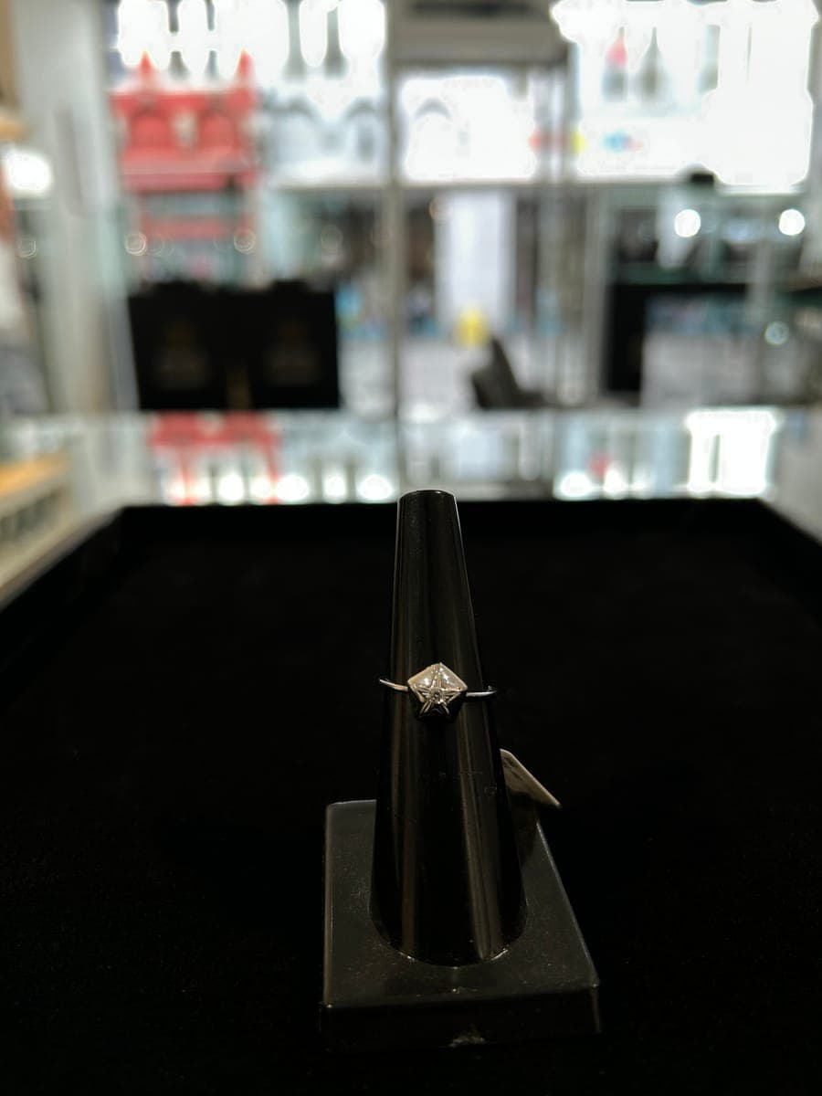 White Gold Diamond Ring
