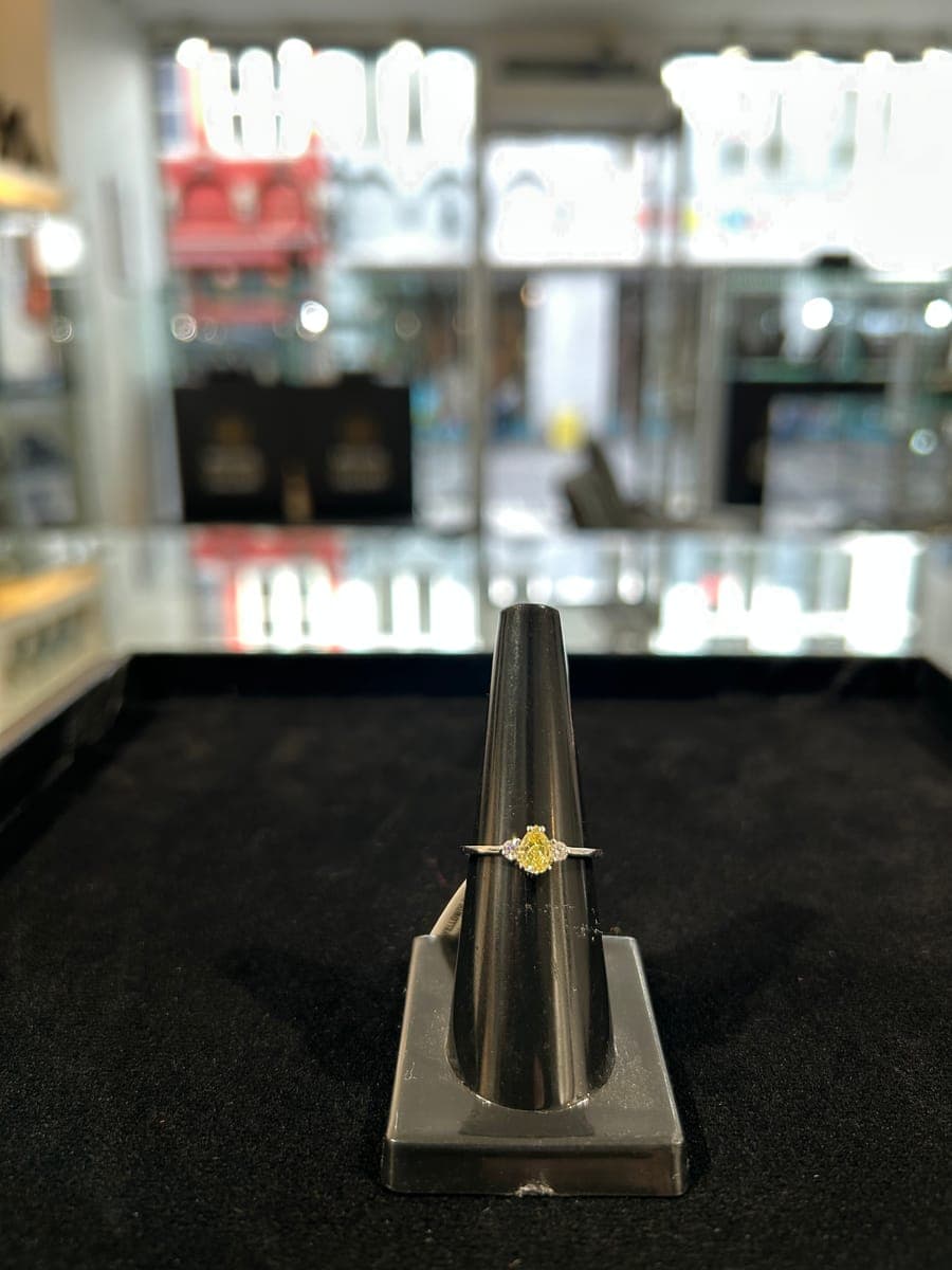 White Gold Diamond Ring
