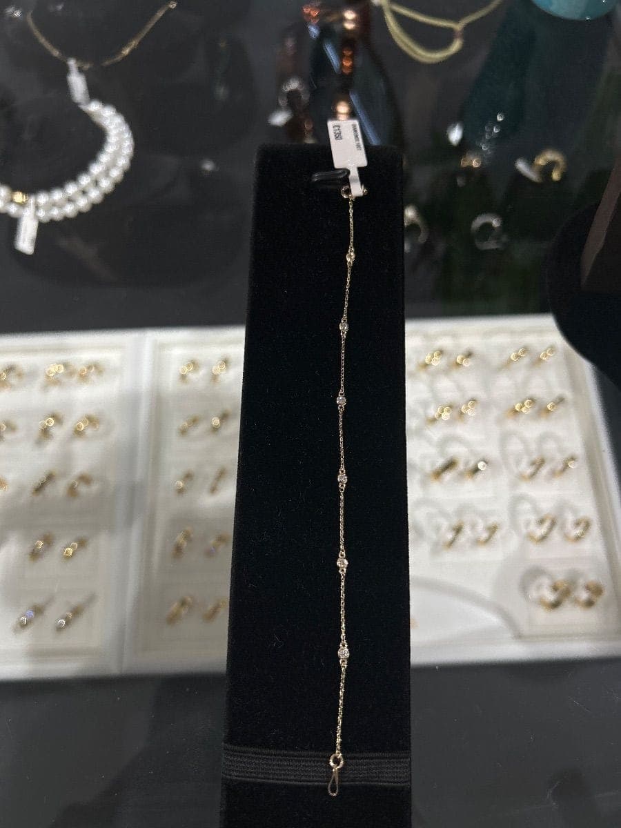 Yellow Gold Diamond Bracelet