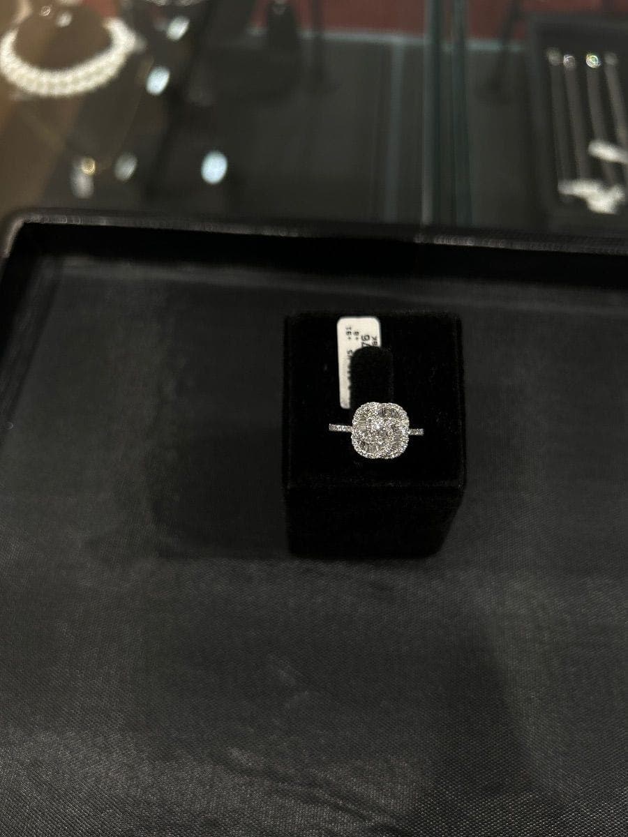White Gold Diamond Ring