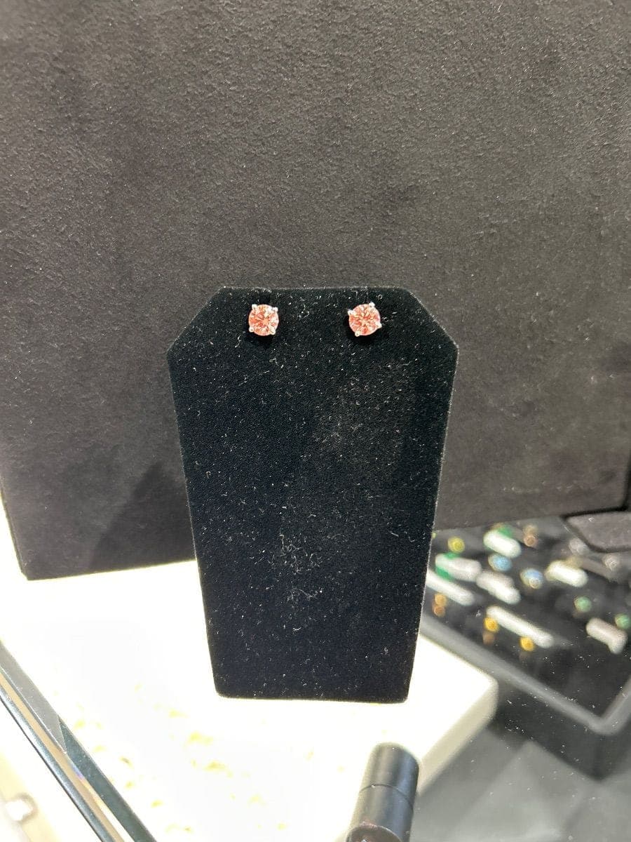 White Gold Diamond Earrings
