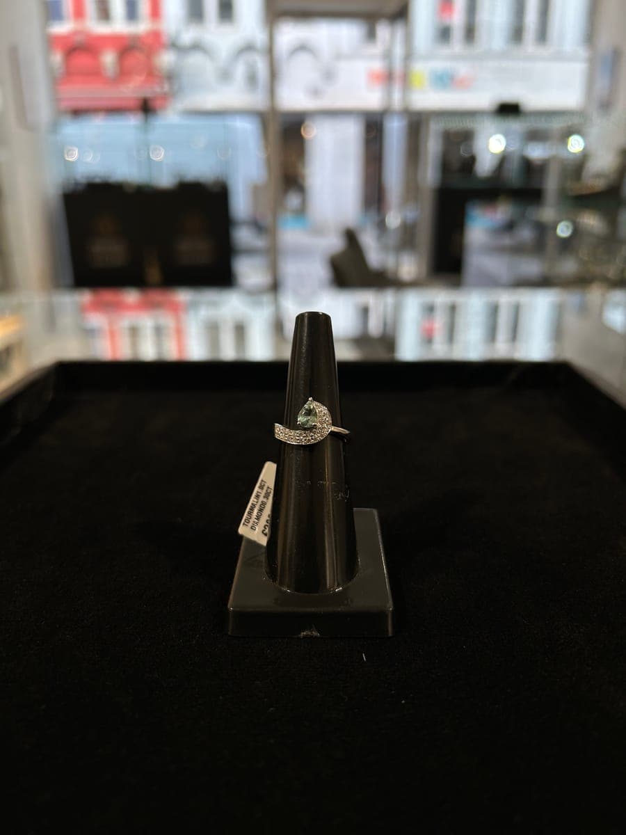 White Gold Diamond Ring