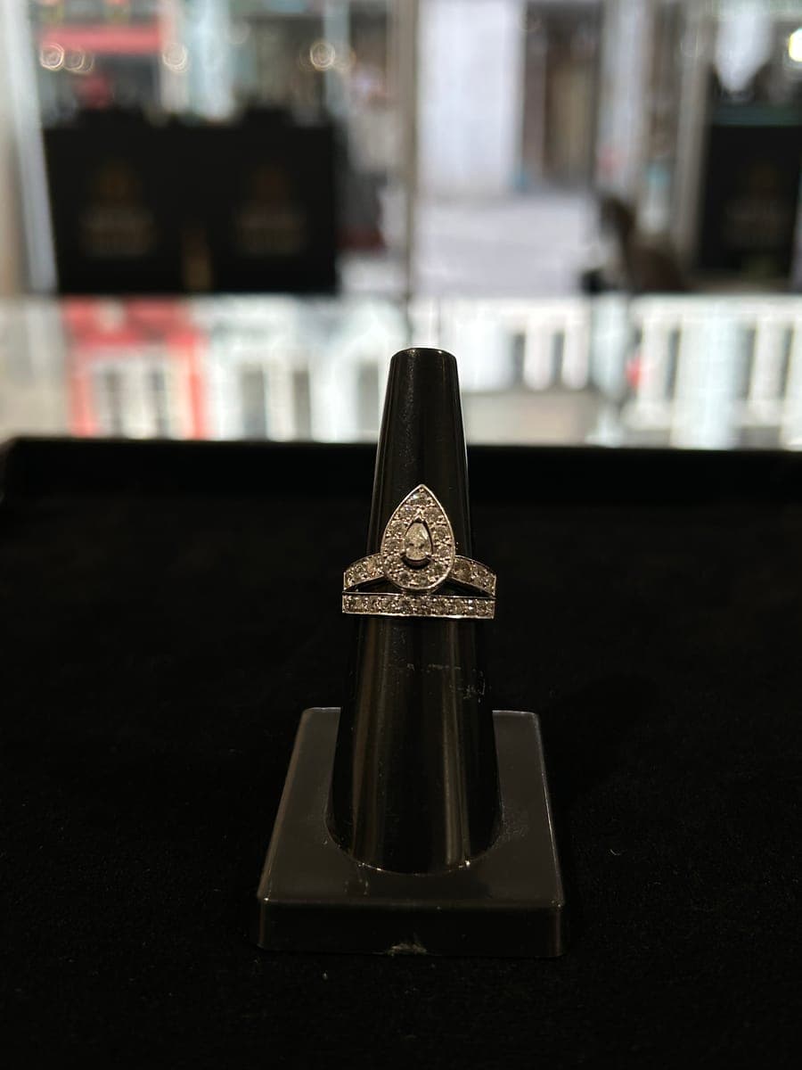 White Gold Diamond Ring