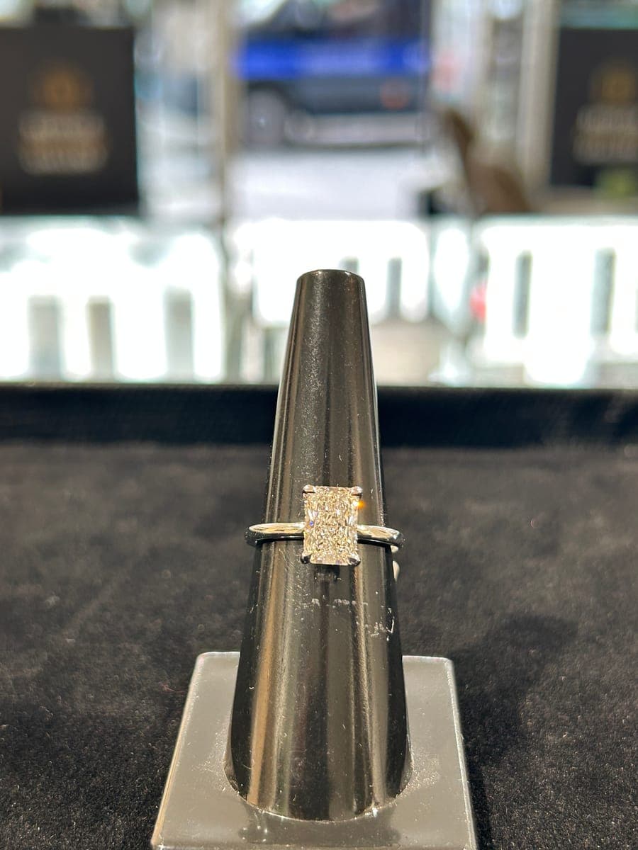 White Gold Diamond Ring