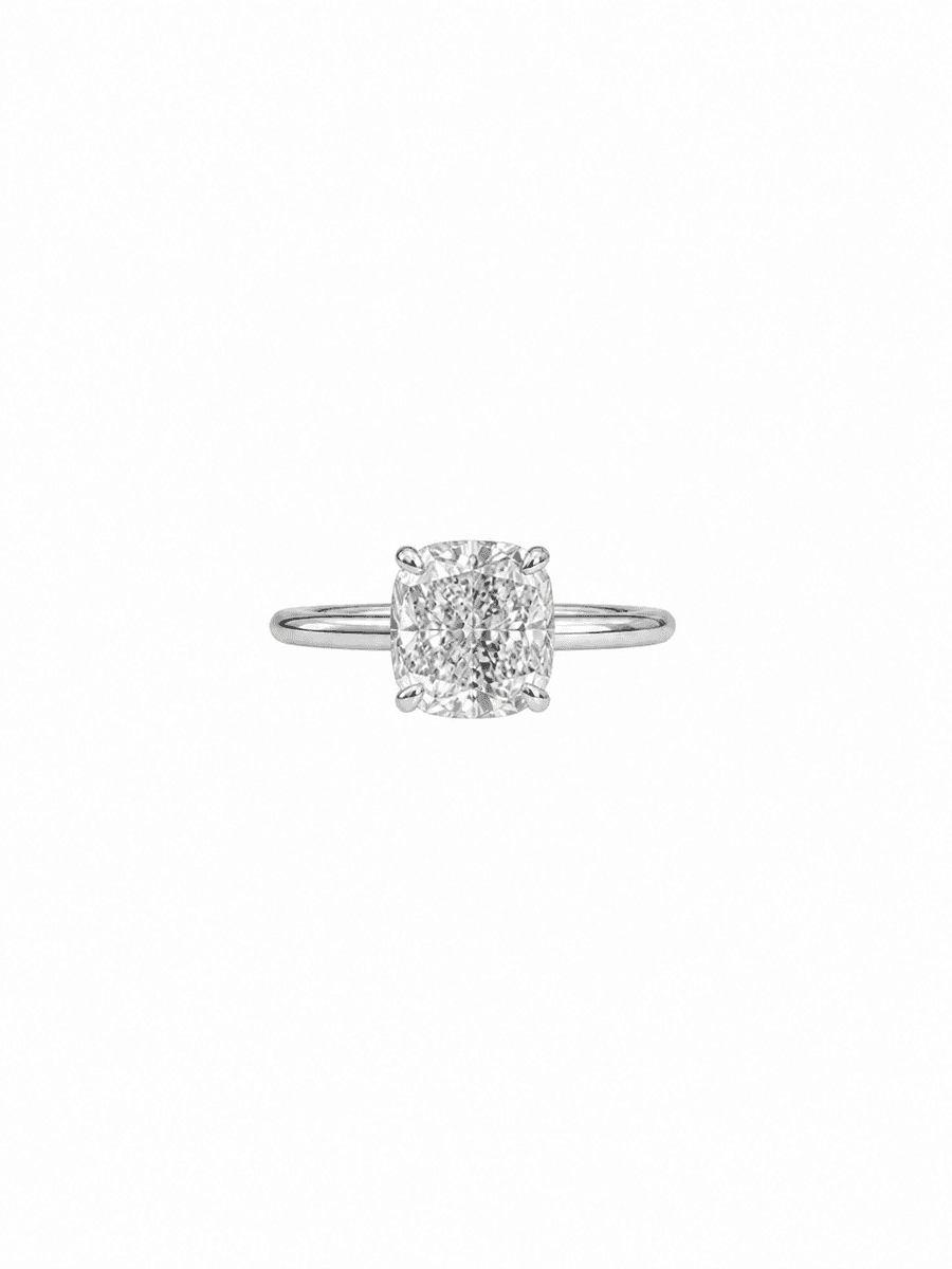White Gold Diamond Ring