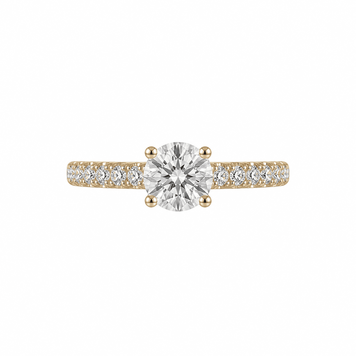 Rose Gold Diamond Ring