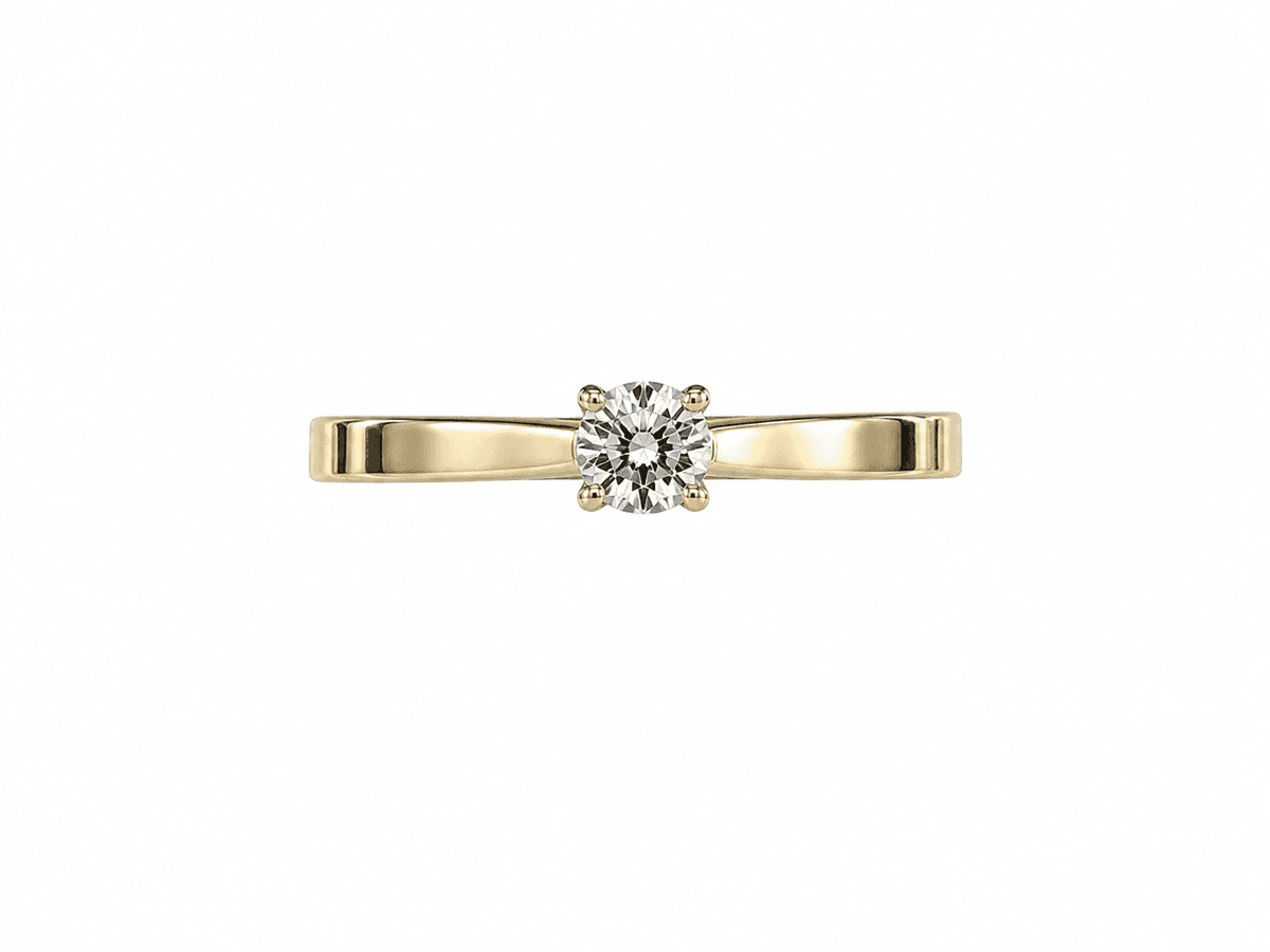 Yellow Gold Diamond Ring