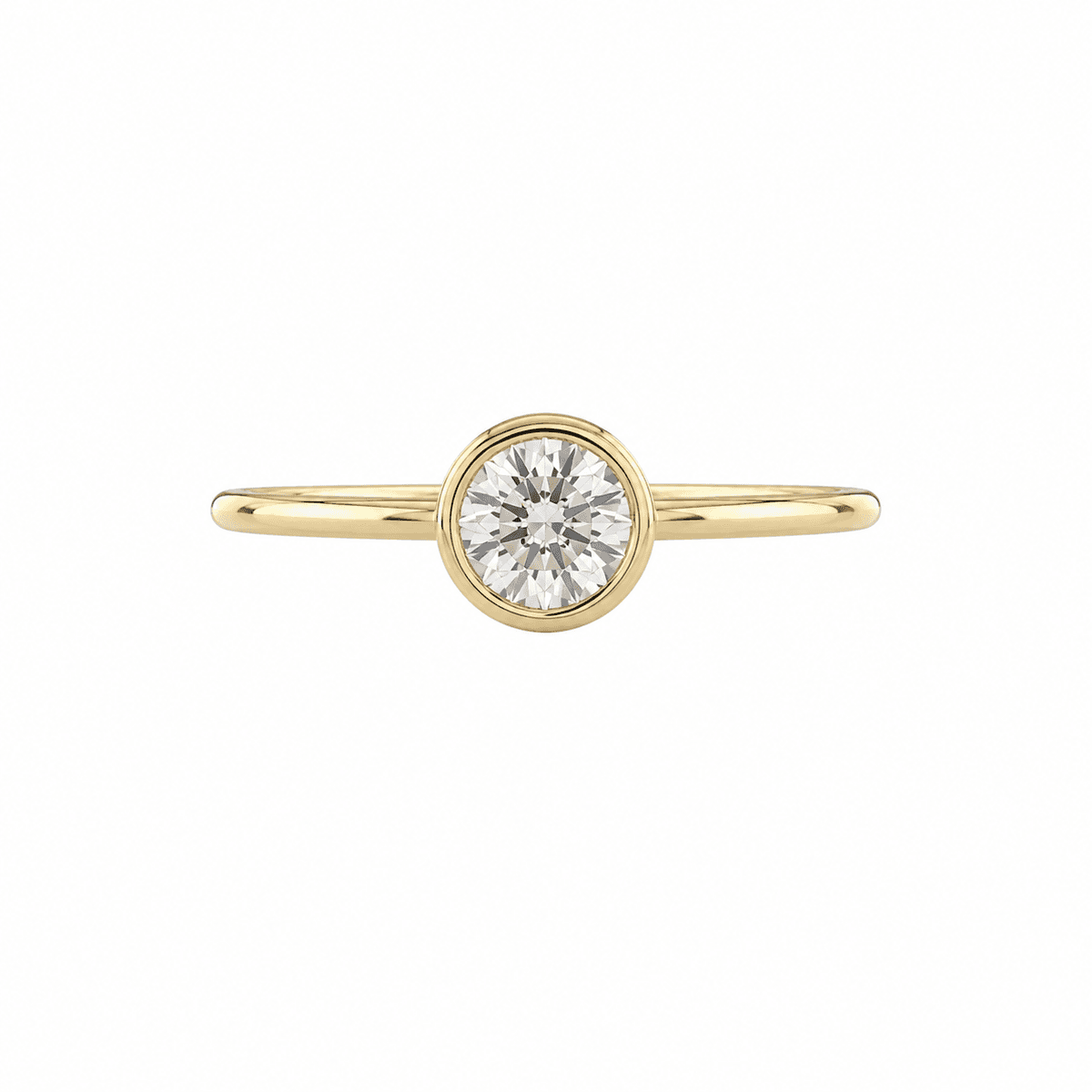 Yellow Gold Diamond Ring