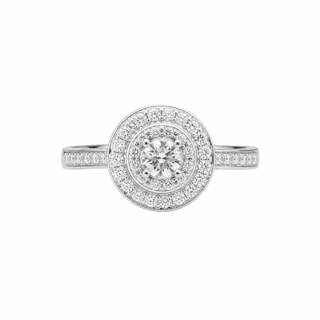 White Gold Diamond Ring