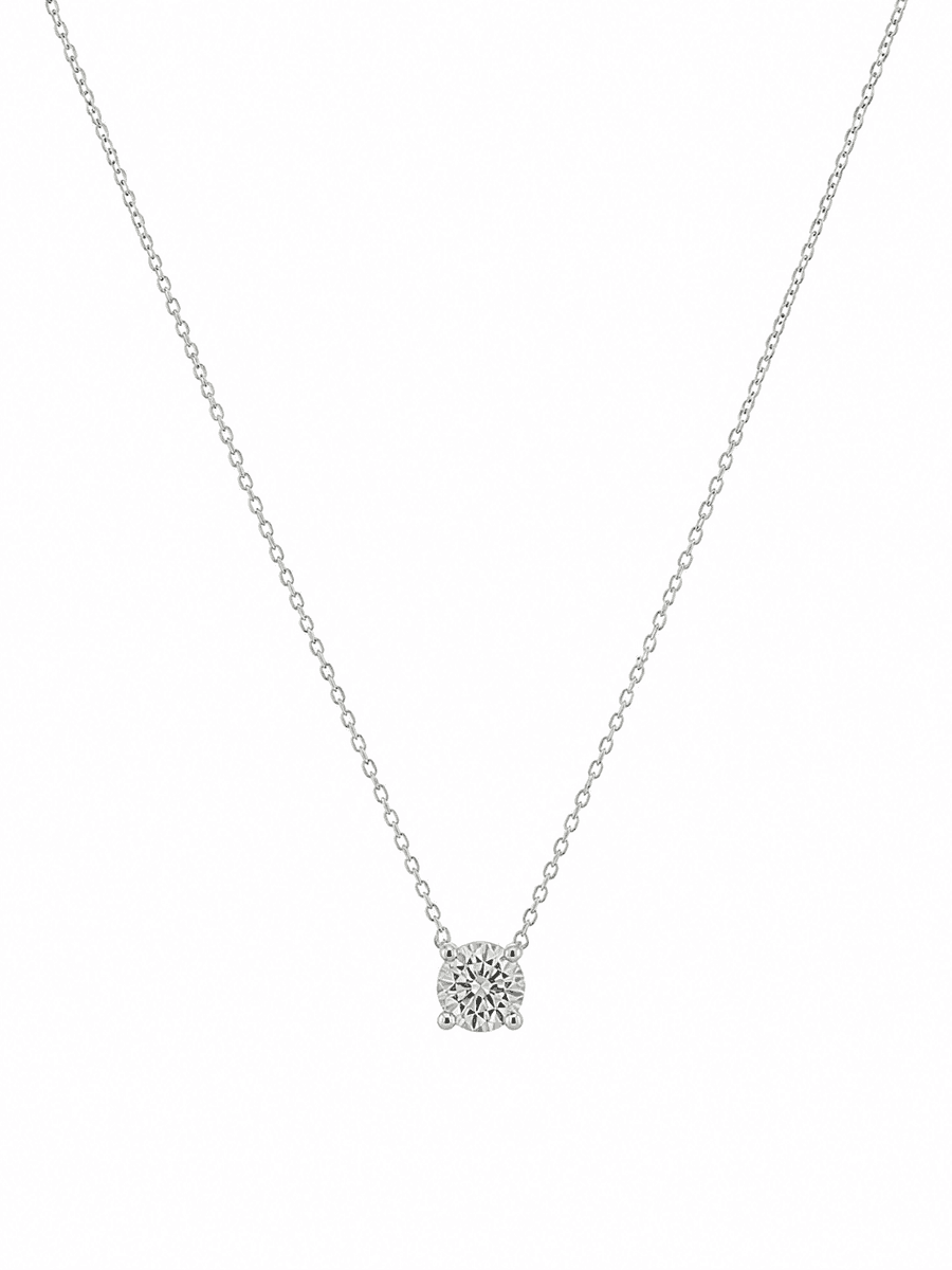 White Gold Diamond Pendant
