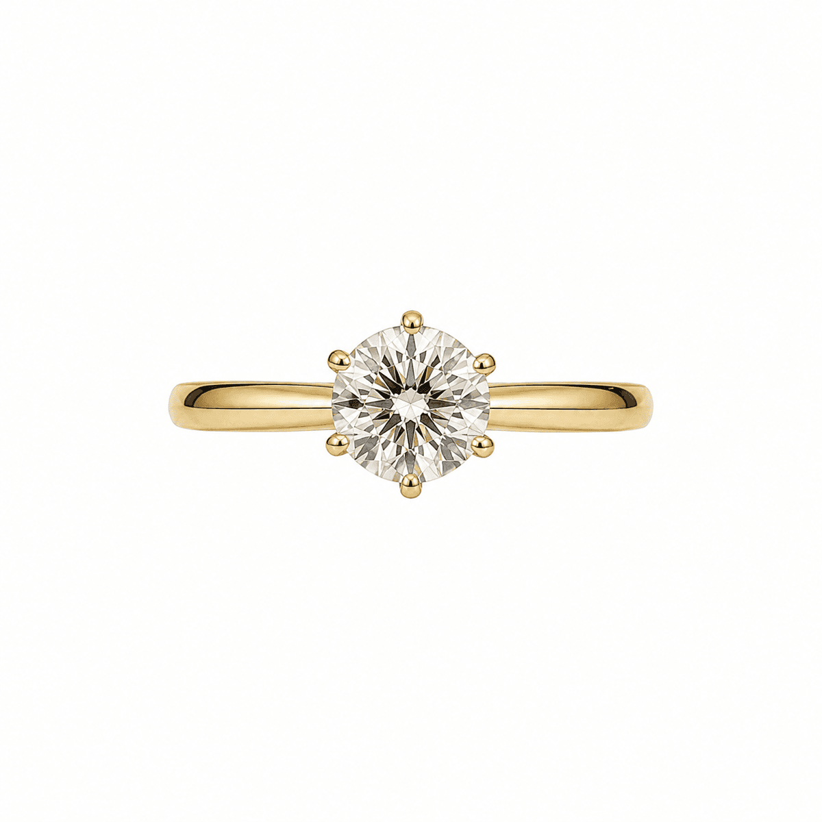 Yellow Gold Diamond Ring
