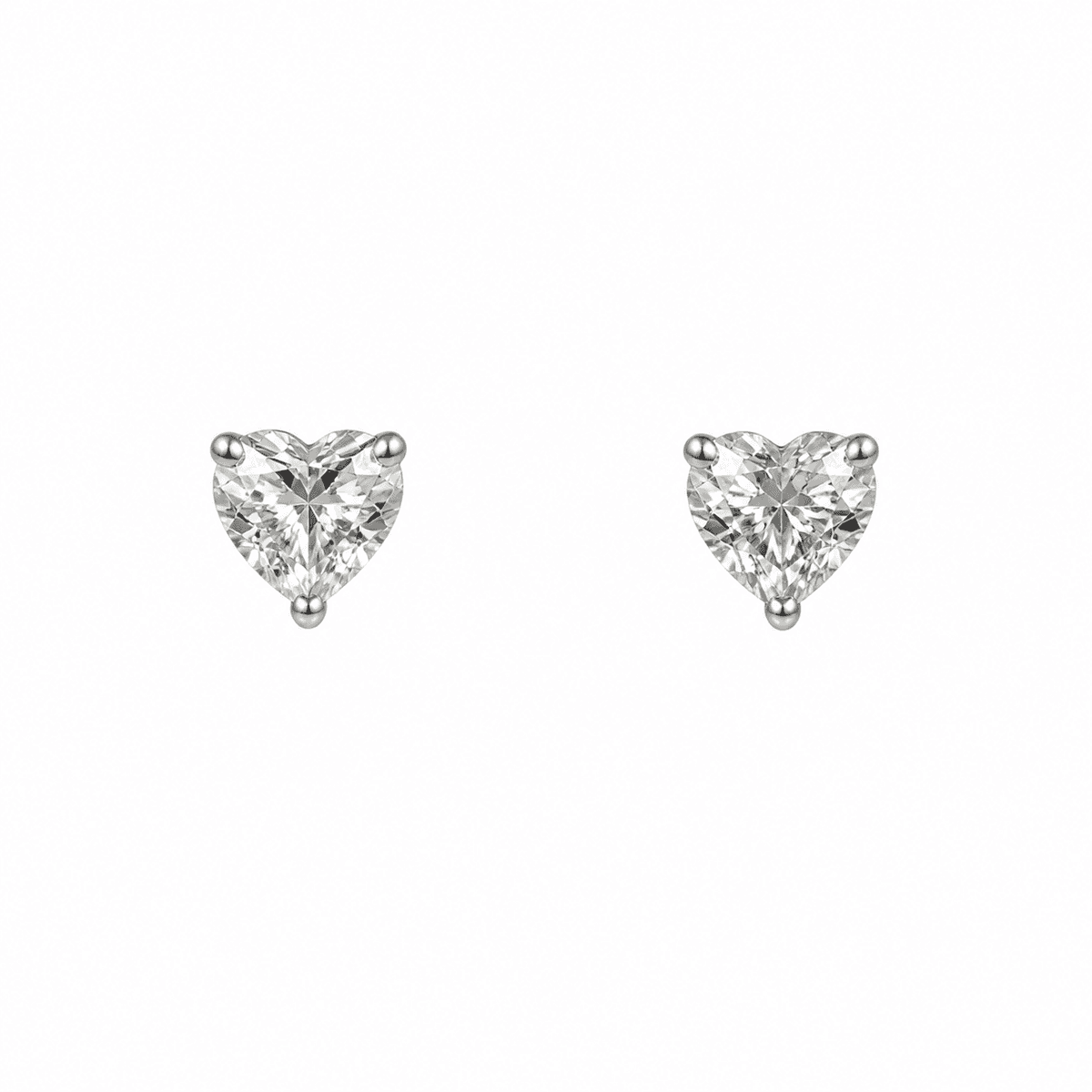 White Gold Diamond Earrings
