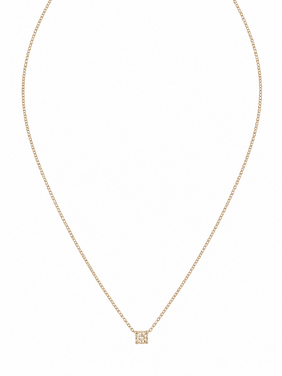 Rose Gold Diamond Pendant
