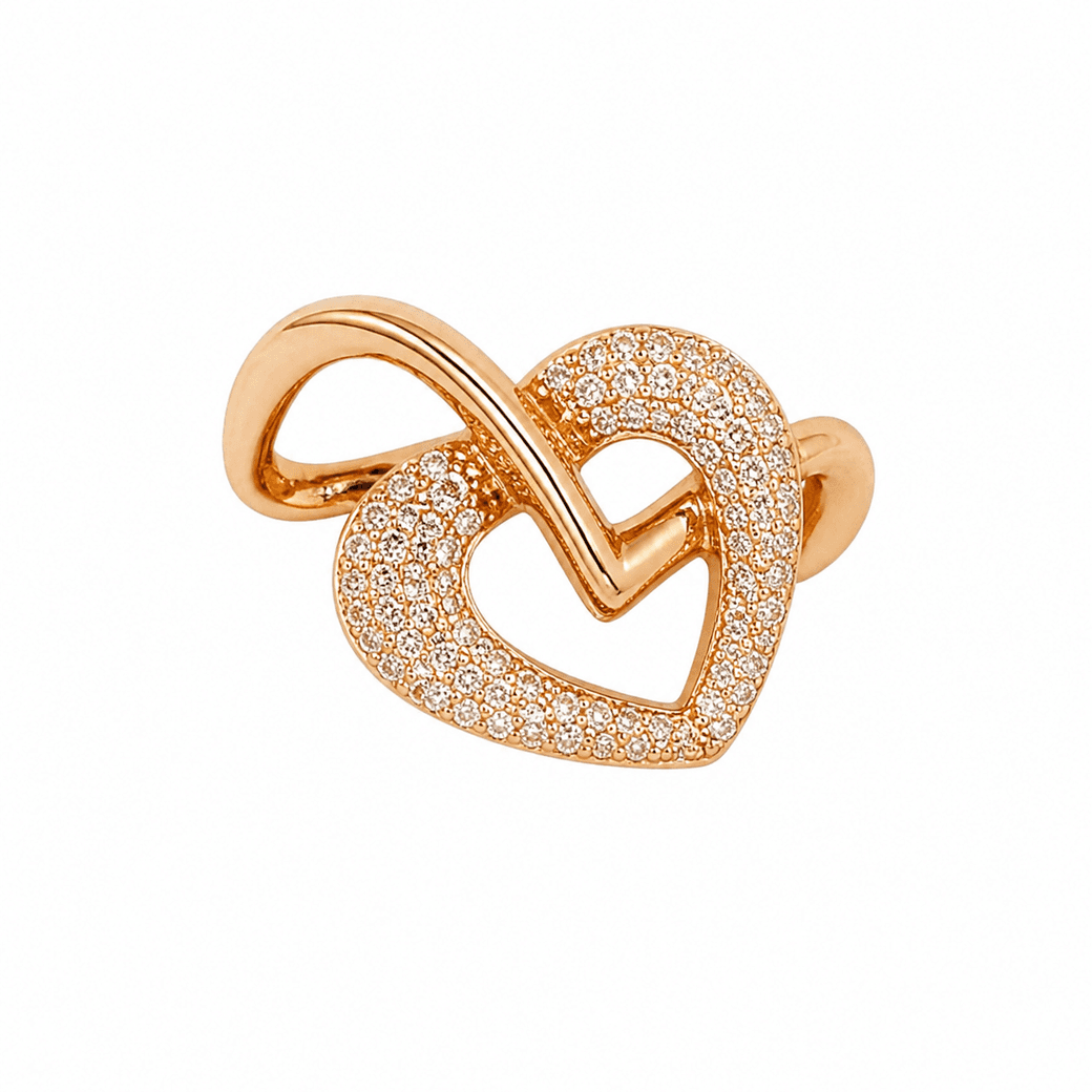 Rose Gold Diamond Ring