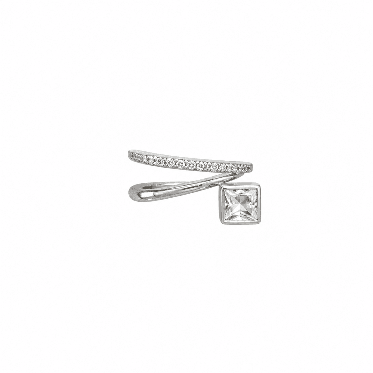 White Gold Diamond Ring