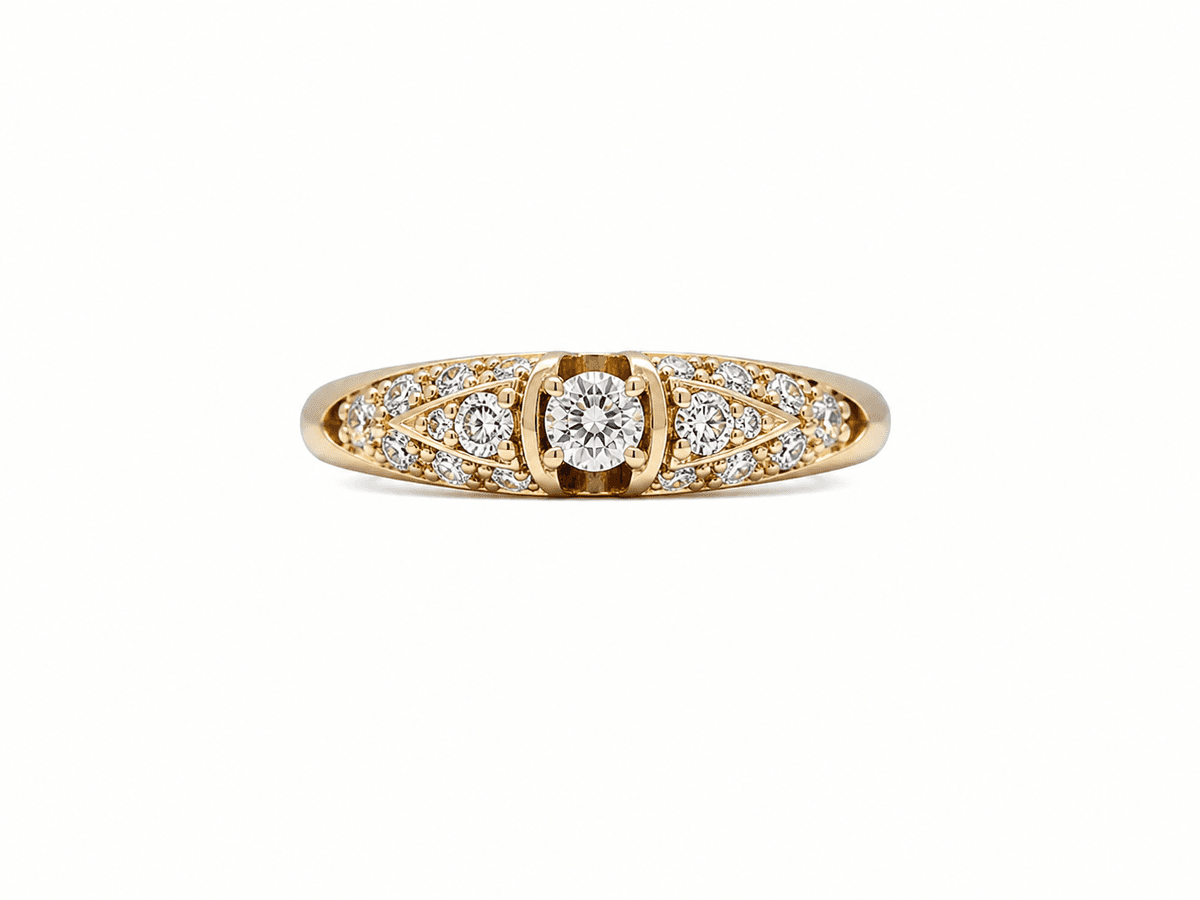 Rose Gold Diamond Ring