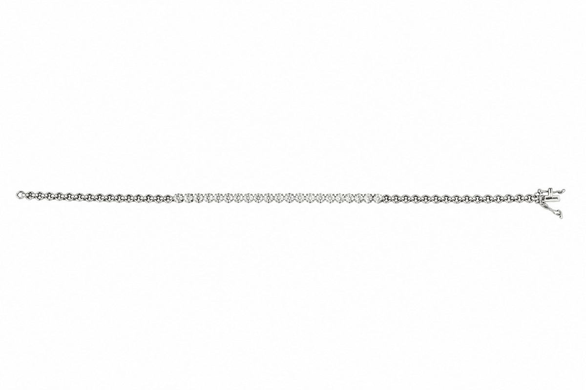White Gold Diamond Bracelet