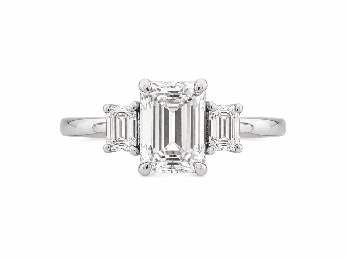White Gold Diamond Ring